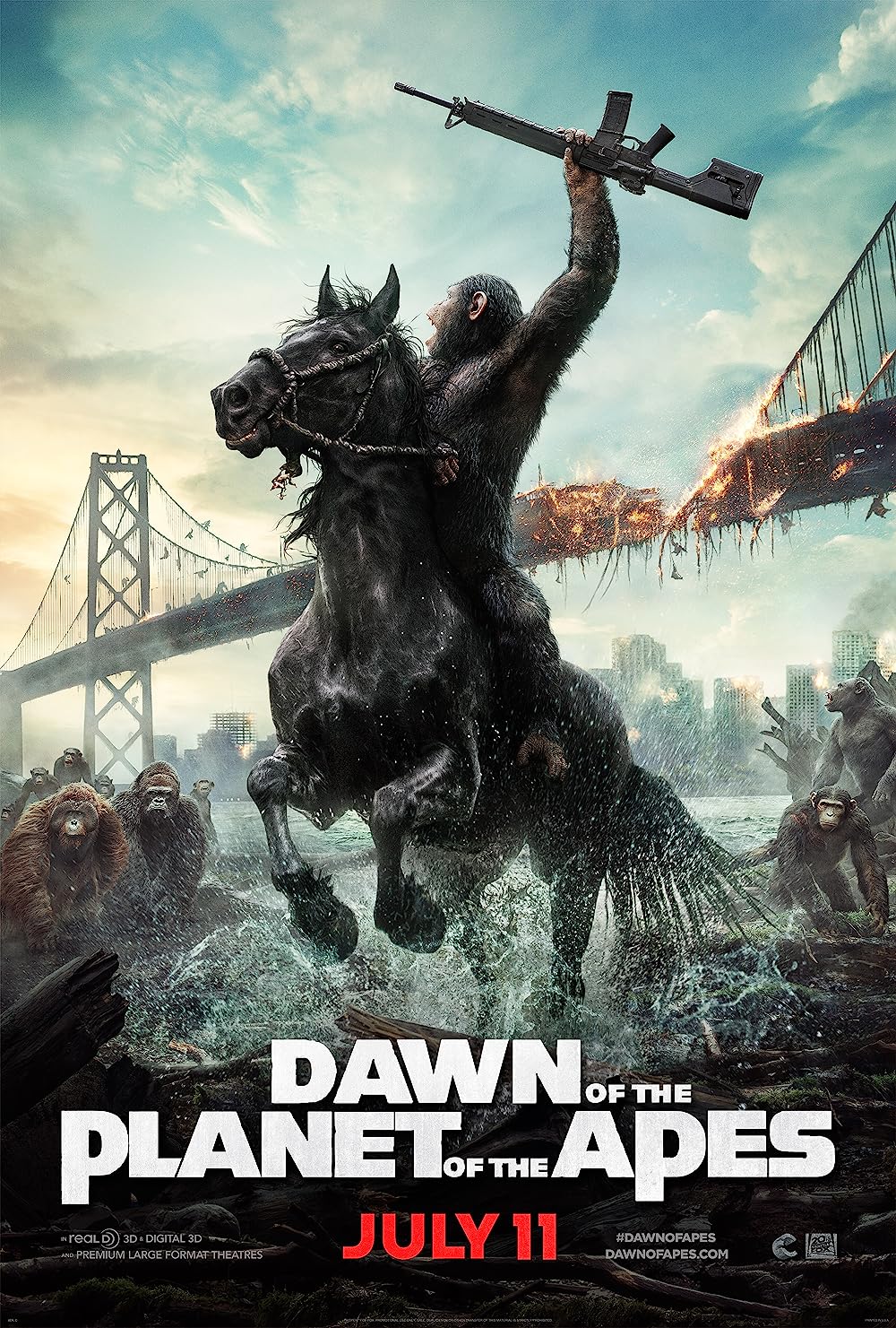 บทวิจารณ์ภาพยนตร์ Dawn of the Planet of the Apes – ภาคต่อที่น่าทึ่งของ Rise of the Planet of the Apes